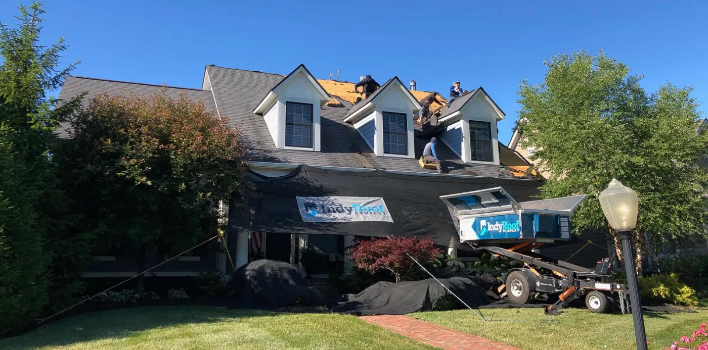 Manufacturer-certified roof installation in Knightsville